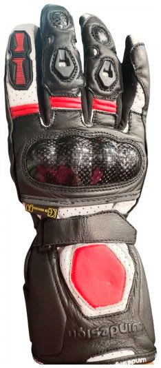 guante moto unisex tigger rojo1