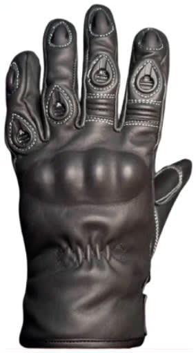 guante cuero unisex negro1