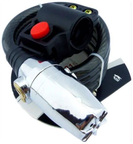 Cadena Para Moto Con Alarma, LK215, 12 X 1.2 M.1