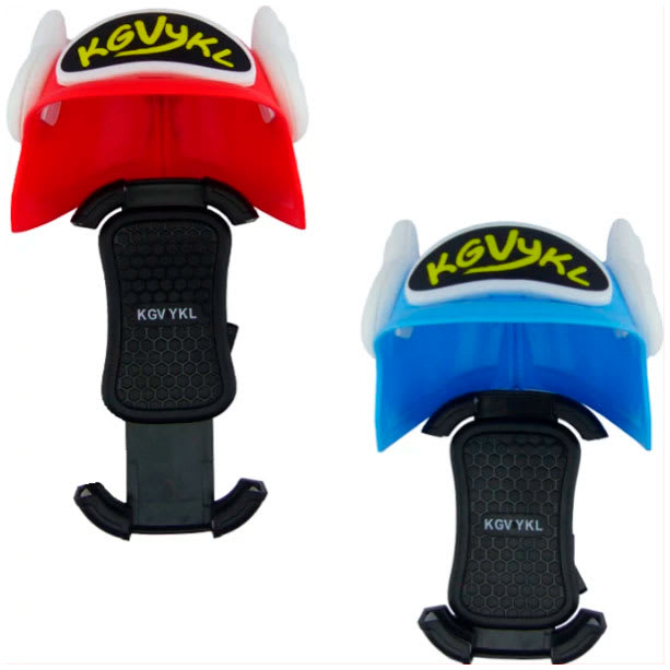 Porta Smartphone Para Moto Soporte A Espejo Con Diseño Casco1