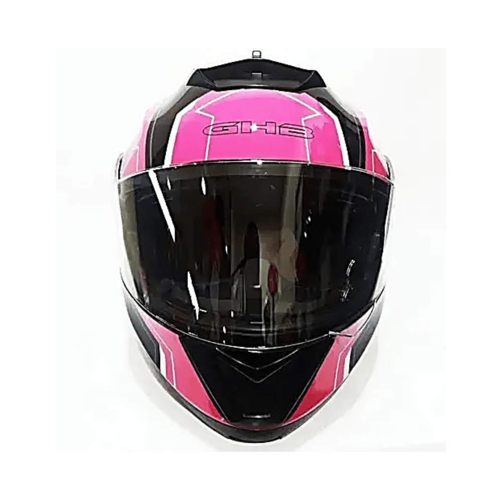 CASCO ABATIBLE GHB 160 STARK NEGRO ROSA2