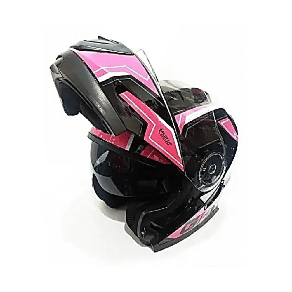 CASCO ABATIBLE GHB 160 STARK NEGRO ROSA3