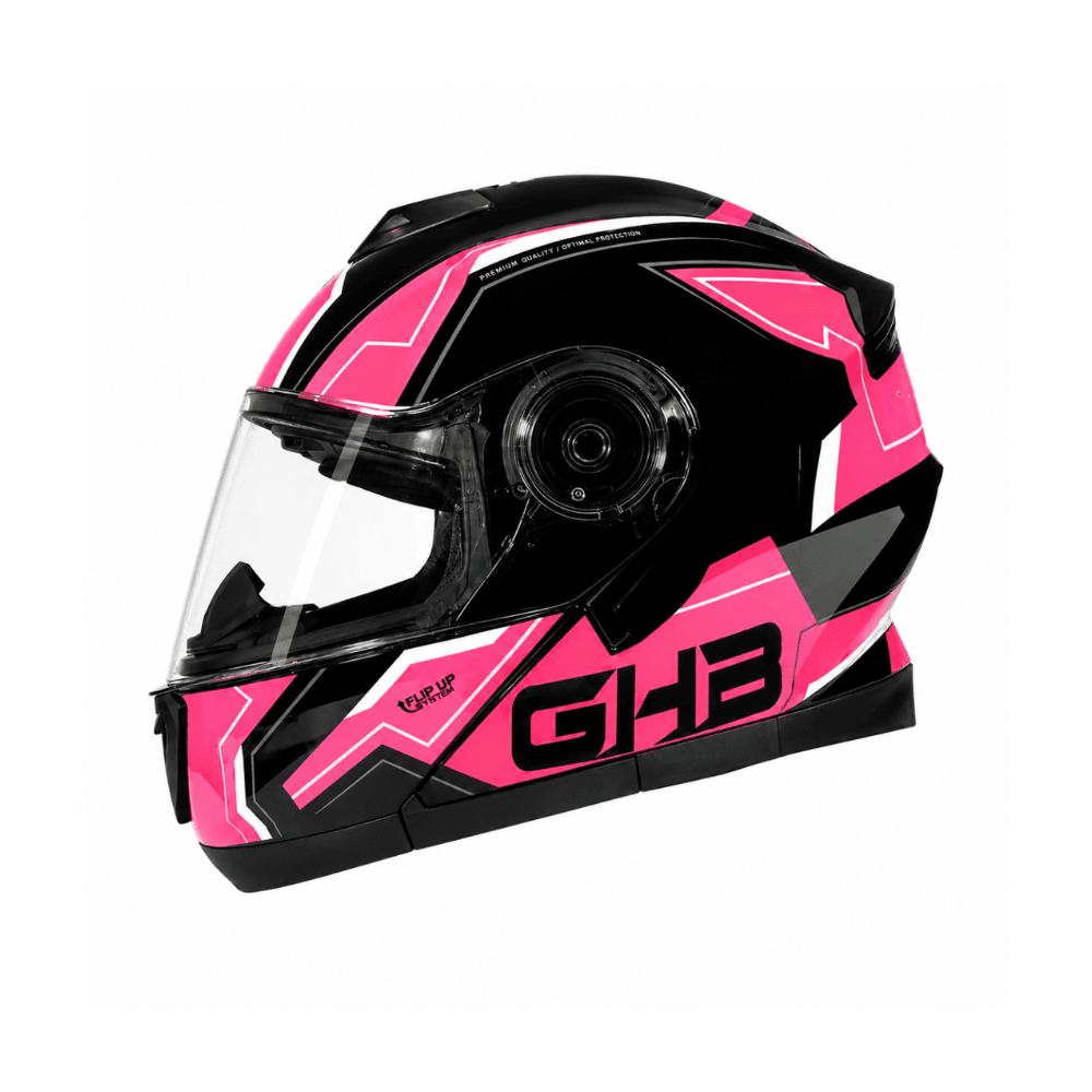 CASCO ABATIBLE GHB 160 STARK NEGRO ROSA1