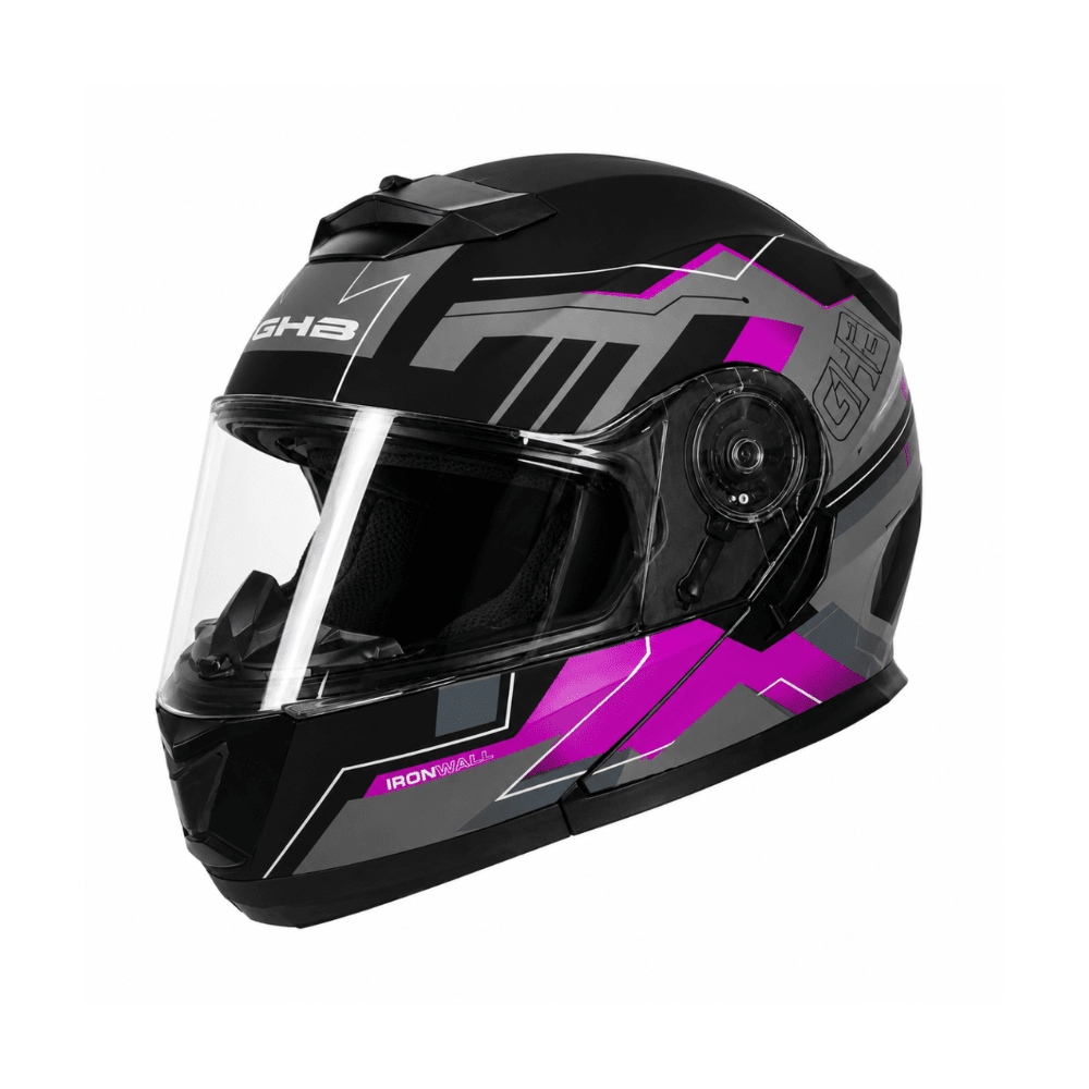 CASCO ABATIBLE GHB 160 STRAITS NEGRO ROSA MATE1