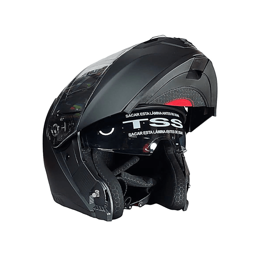 CASCO ABATIBLE GHB 166 NEGRO MATE3