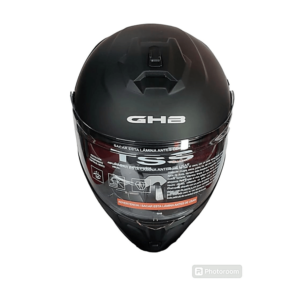 CASCO ABATIBLE GHB 166 NEGRO MATE4