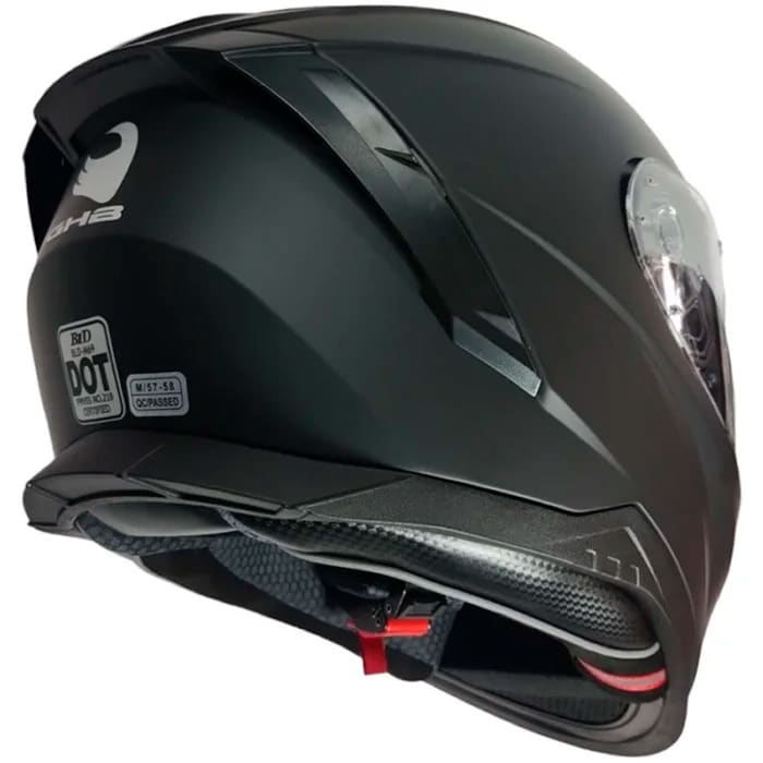 CASCO GHB M-69 NEGRO MATE | SEGURIDAD, ESTILO Y CONFORT URBANO2