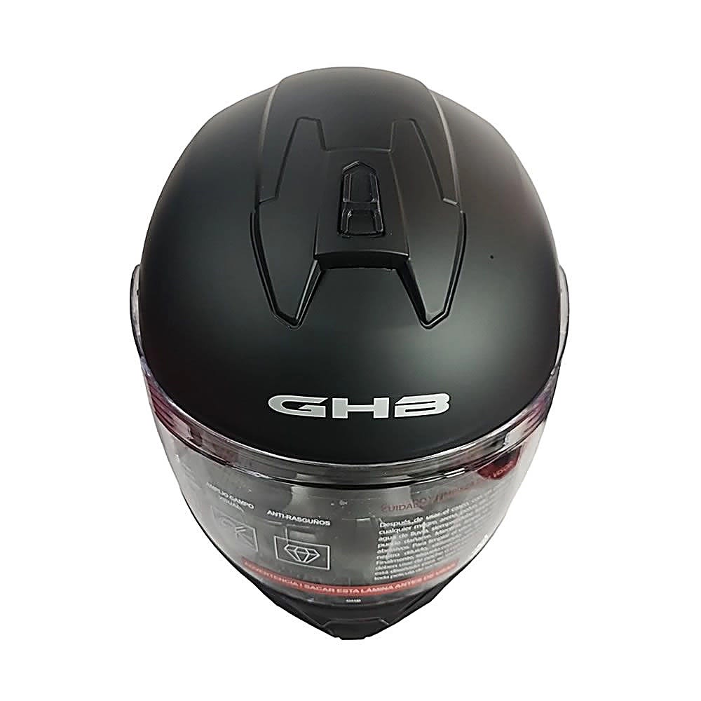 CASCO INTEGRAL GHB M-71 NEGRO MATE | SEGURIDAD Y CONFORT PARA CADA RECORRIDO4