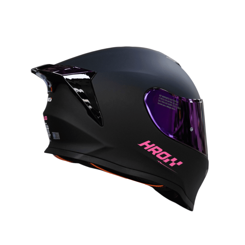 CASCO HRO 506 SP SOLID CON VENTILACIÓN AVANZADA NEGRO FUCSIA2