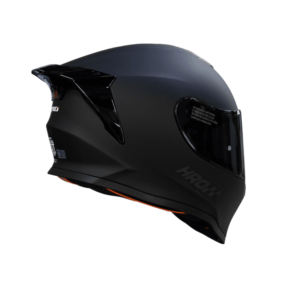 CASCO HRO 506 SP SOLID CON VENTILACIÓN AVANZADA NEGRO2