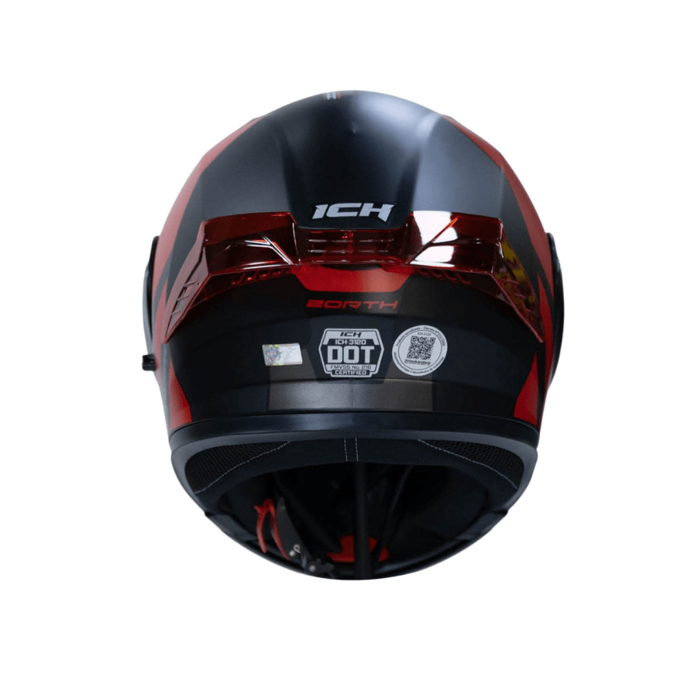CASCO ICH 3120 ZORTH CON INTERIOR CÓMODO Y DESMONTABLE ROJO5