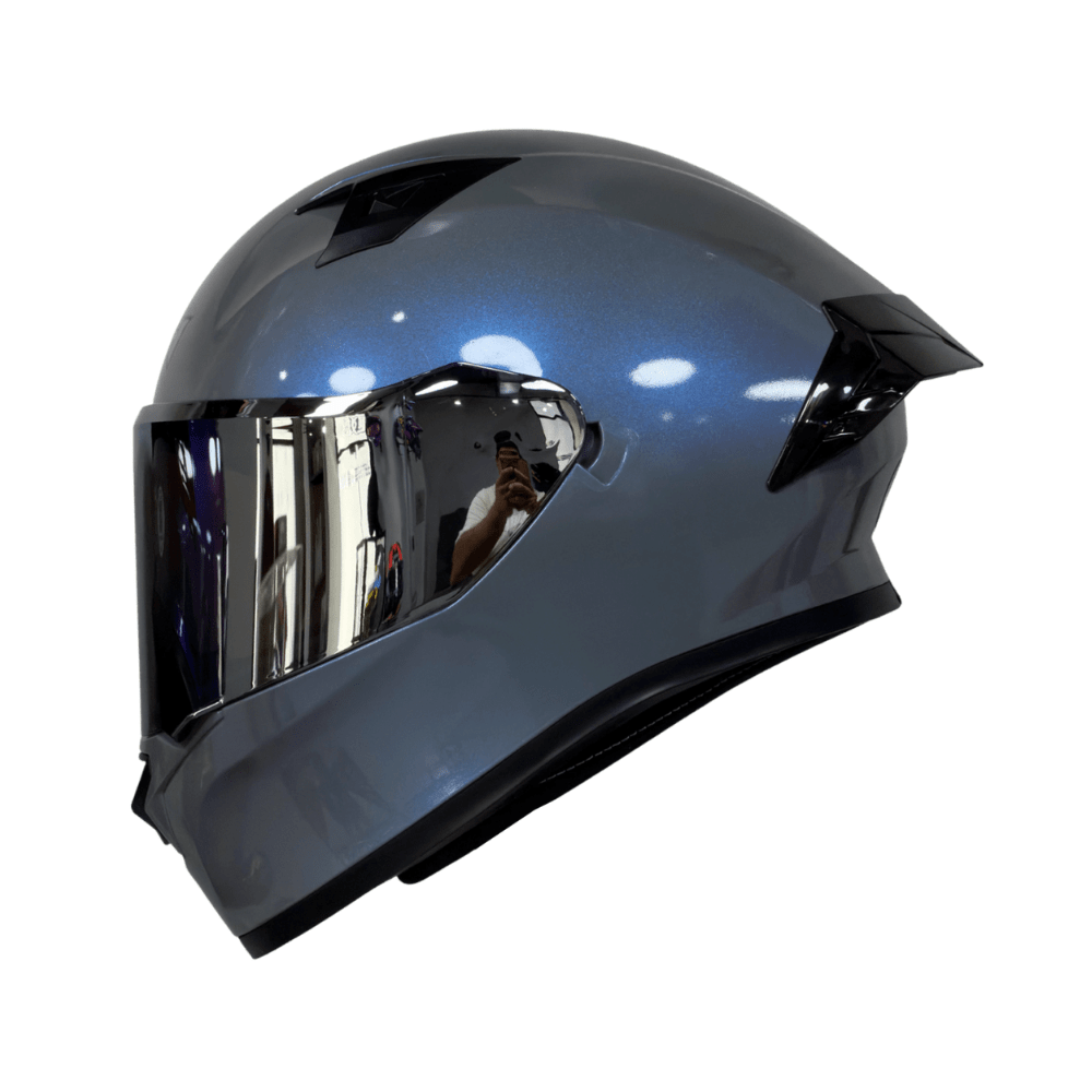CASCO ICH 503 SOLID CON AMPLIO CAMPO DE VISIÓN CAMALEÓN GRIS2