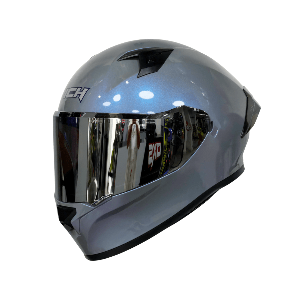 CASCO ICH 503 SOLID CON AMPLIO CAMPO DE VISIÓN CAMALEÓN GRIS1