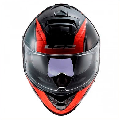 CASCO LS2 FF800 STORM II CLASSY ROJO | CERTIFICADO ECE 22.063