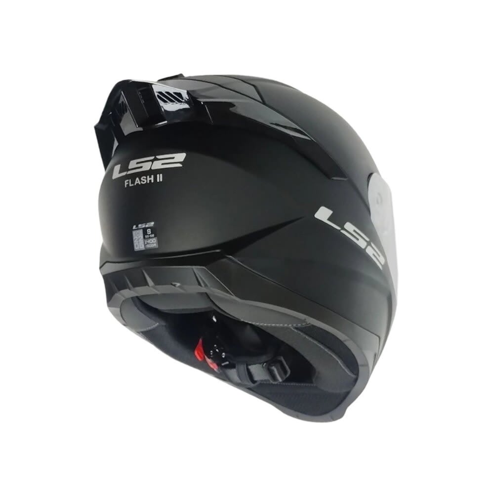 CASCO PARA MOTO LS2 FF802 FLASH II NEGRO MATE6