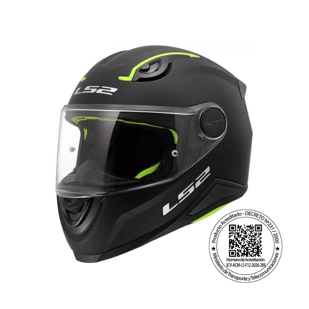 CASCO LS2 FF812 KID NEGRO MATE1
