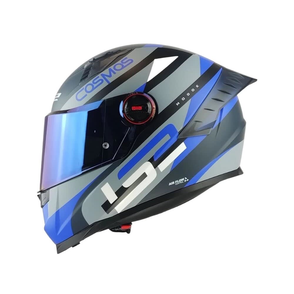 CASCO LS2 FF816 COSMOS MODOK NEGRO AZUL MATE MICA AZUL2