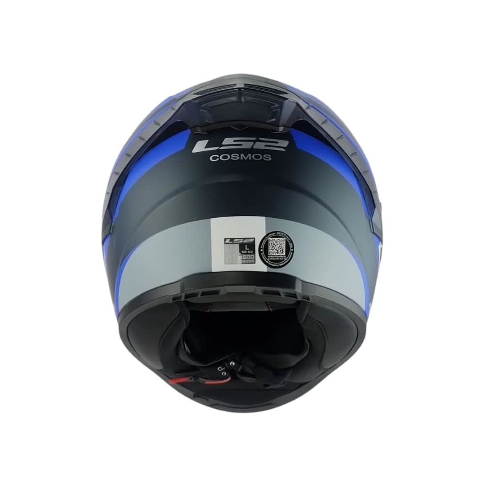 CASCO LS2 FF816 COSMOS MODOK NEGRO AZUL MATE MICA AZUL5