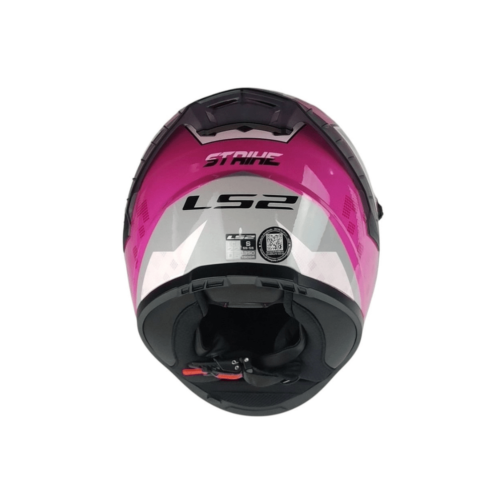 CASCO PARA MOTO LS2 FF816 COSMOS STRIKE ROSA GRIS6