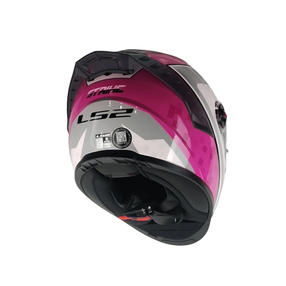 CASCO PARA MOTO LS2 FF816 COSMOS STRIKE ROSA GRIS2