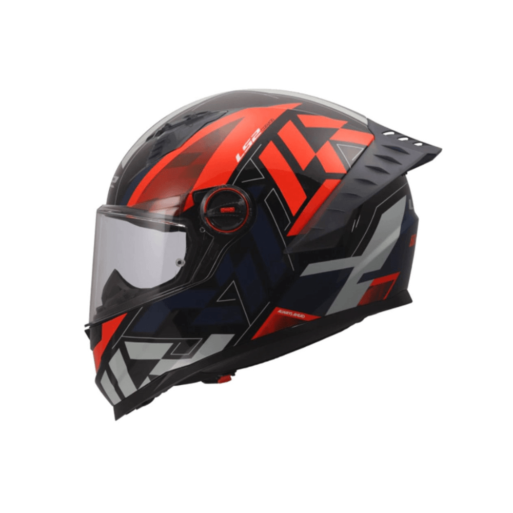 CASCO PARA MOTO LS2 FF816 COSMOS PASKAL CON VISOR SOLAR NEGRO Y ROJO2