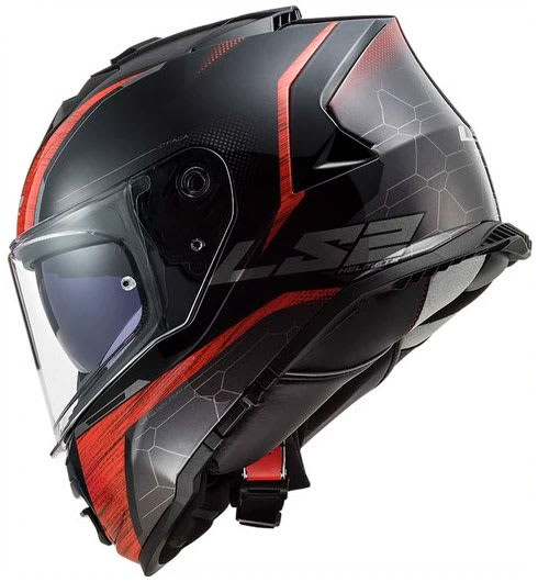 Casco Ls2 Ff800 Storm II CLASSY ROJO2