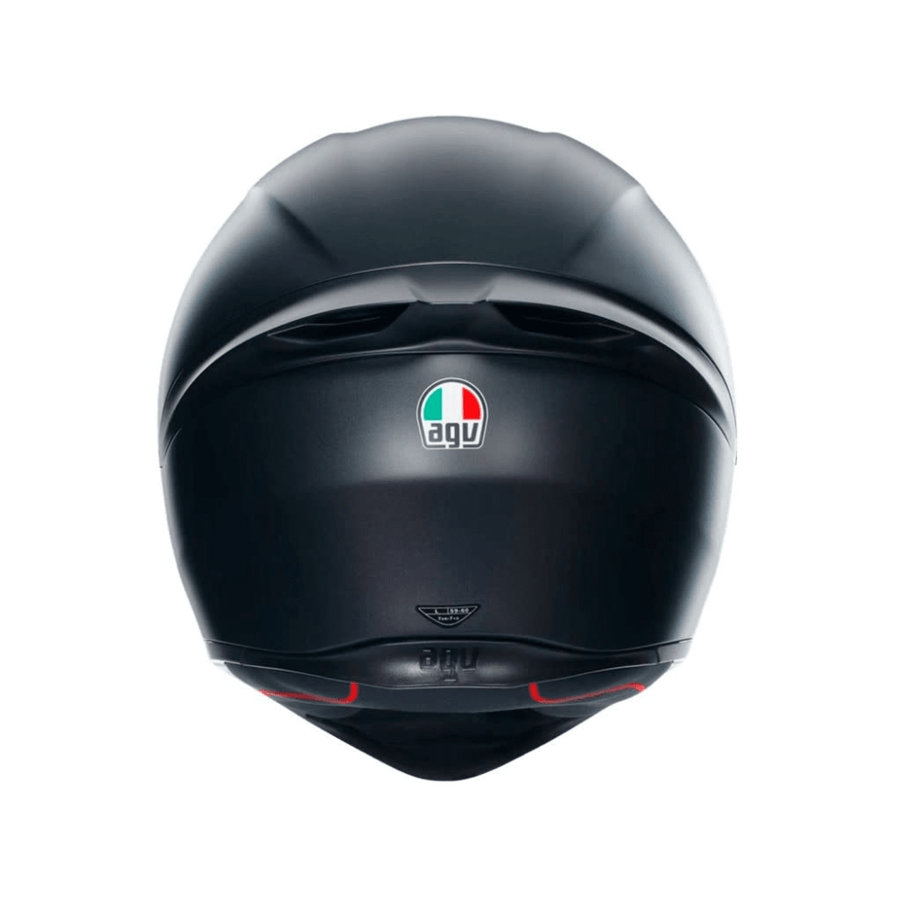 CASCO INTEGRAL AGV K1 NEGRO MATE ADN RACING4