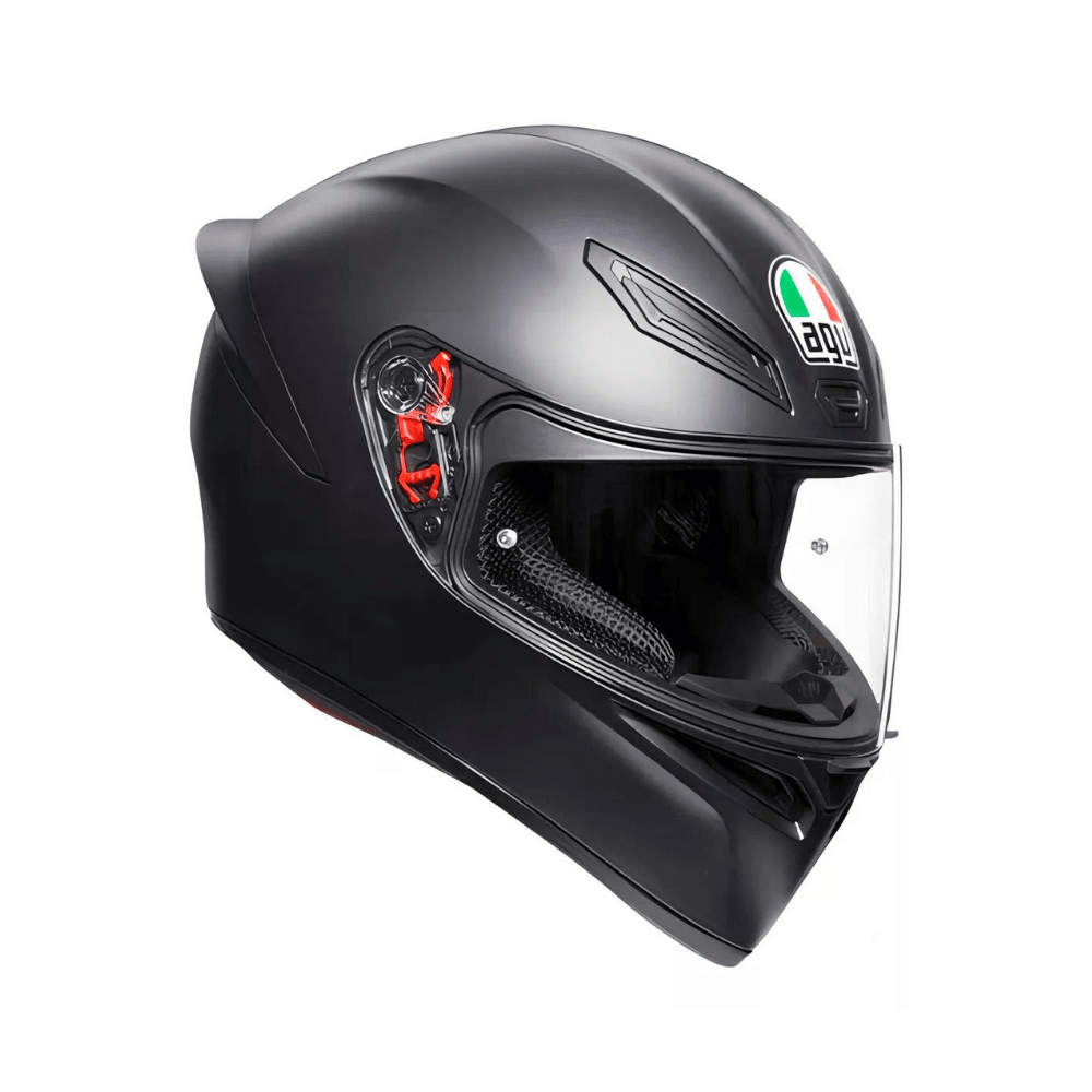 CASCO INTEGRAL AGV K1 NEGRO MATE ADN RACING2