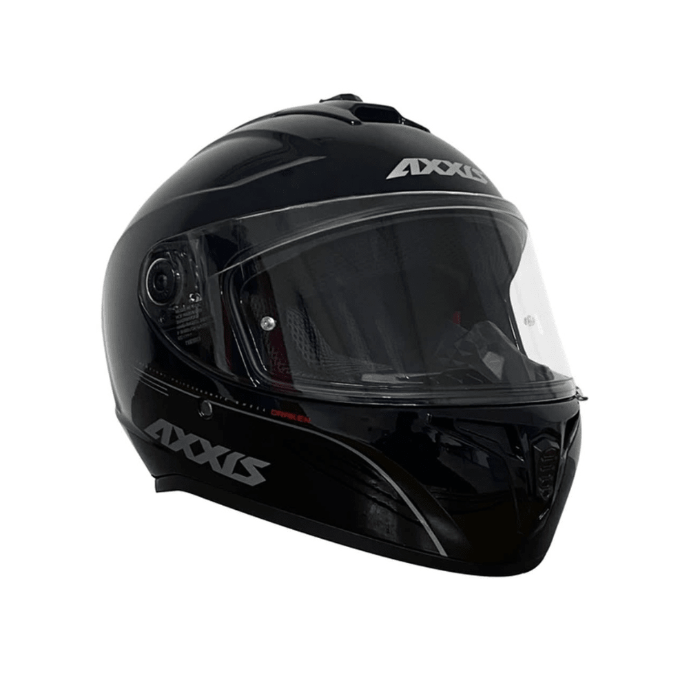 CASCO PARA MOTO AXXIS FF112D DRAKEN S SOLID NEGRO BRILLANTE INTEGRAL2