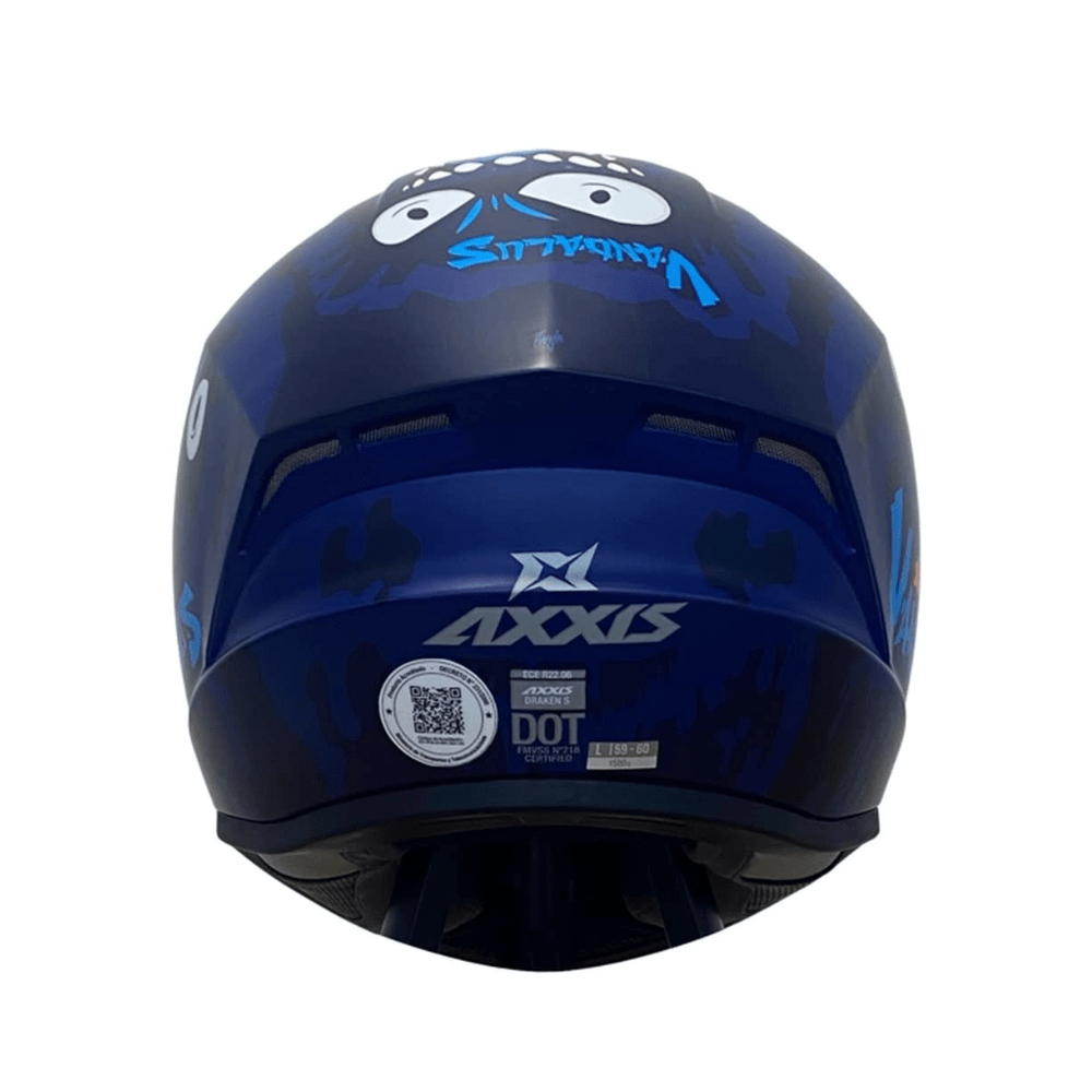 CASCO AXXIS FF112D DRAKEN S VANDALUS C27 CON VISOR SOLAR MATE5