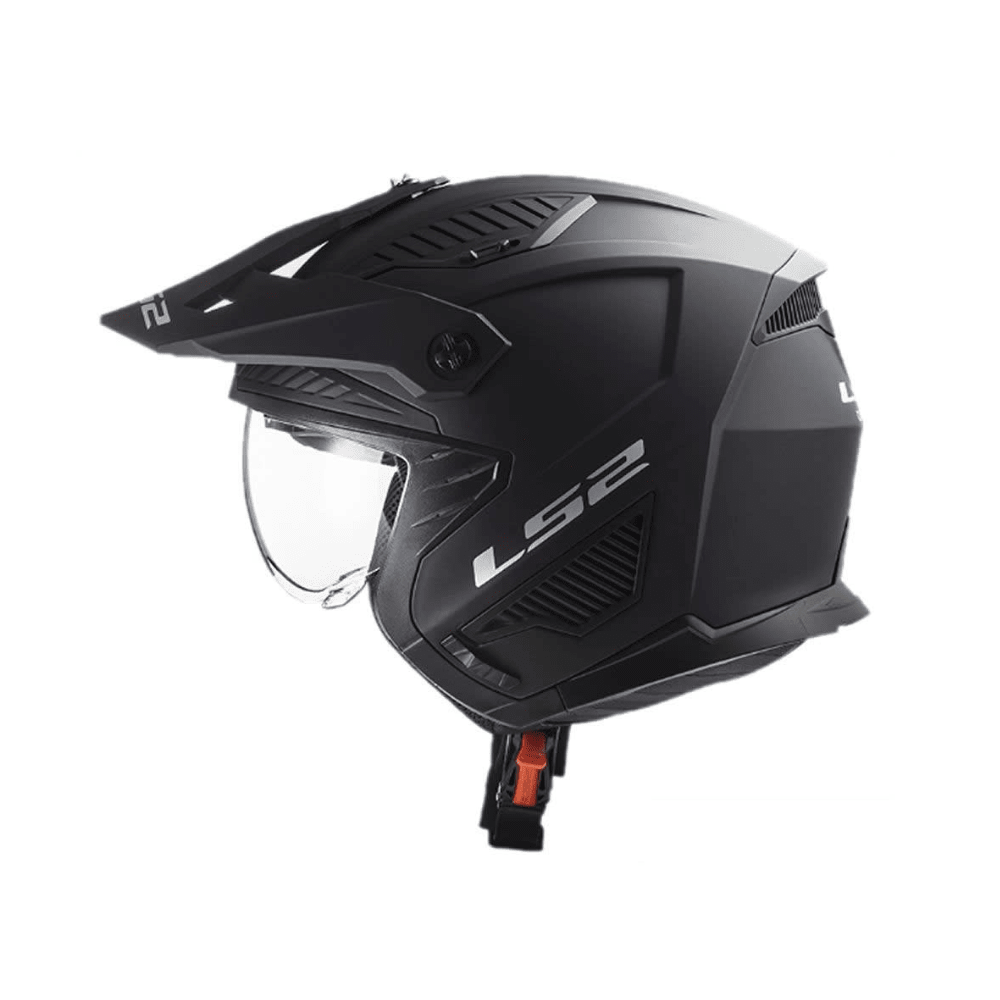 CASCO ABIERTO LS2 OF606 DRIFTER LIGERO Y VERSÁTIL NEGRO MATE2