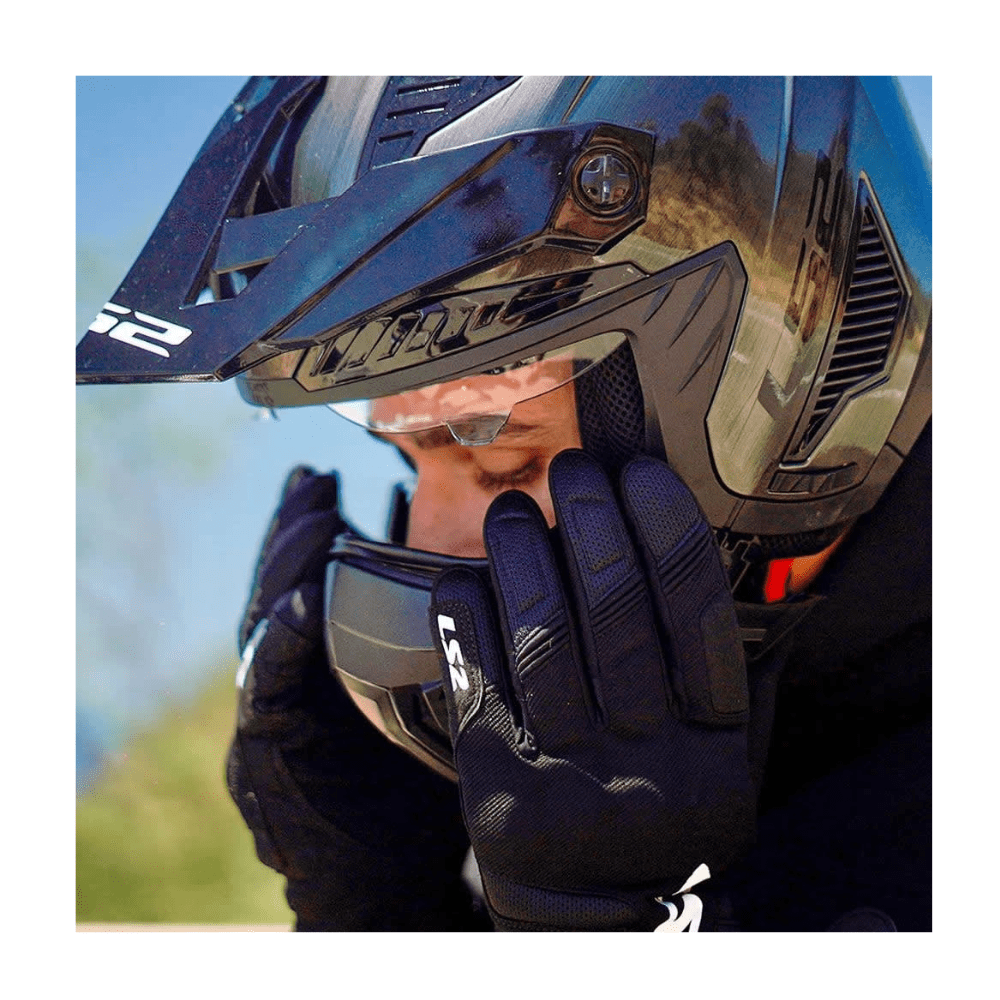 CASCO ABIERTO LS2 OF606 DRIFTER LIGERO Y VERSÁTIL NEGRO MATE7