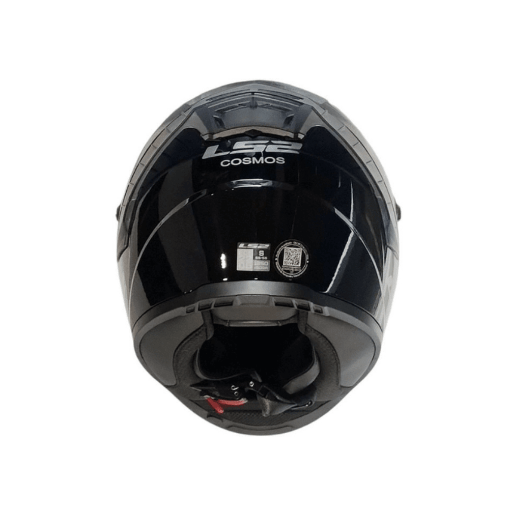 CASCO PARA MOTO LS2 FF816 COSMOS NEGRO BRILLANTE PREPARADO PARA PINLOCK4