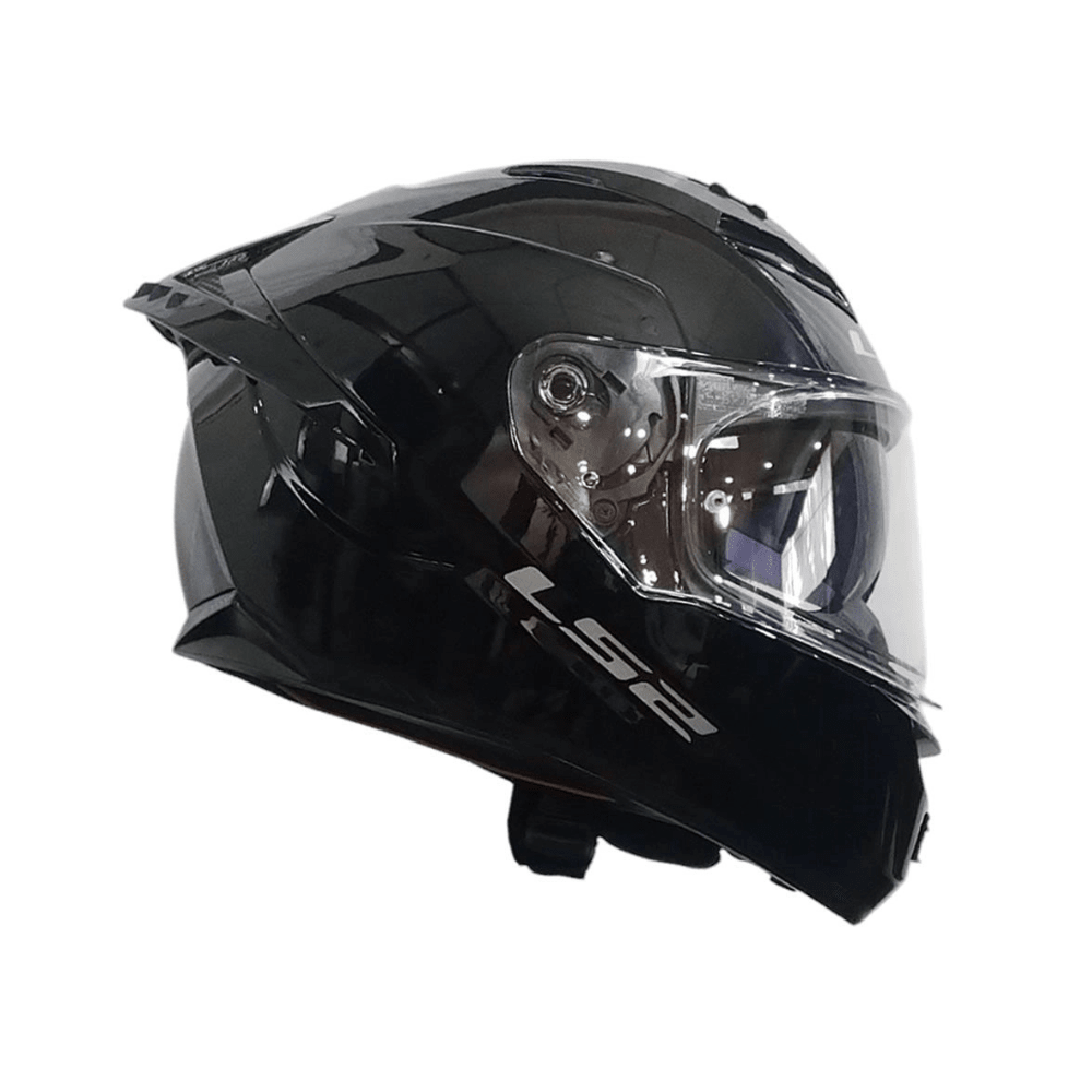 CASCO PARA MOTO LS2 FF816 COSMOS NEGRO BRILLANTE PREPARADO PARA PINLOCK6