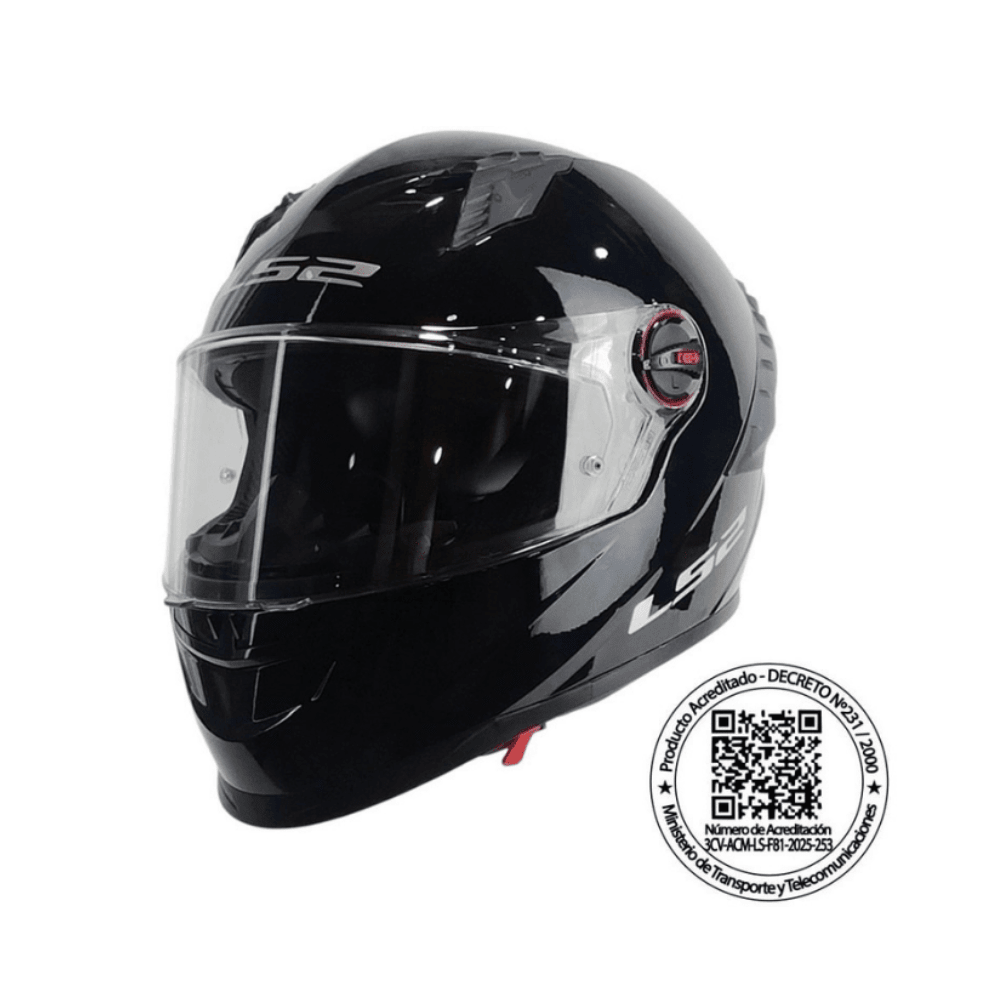 CASCO PARA MOTO LS2 FF816 COSMOS NEGRO BRILLANTE PREPARADO PARA PINLOCK1