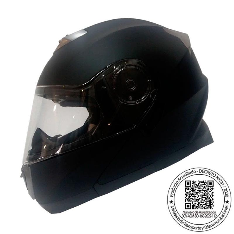Casco Abatible Ghb 160 Negro mate1