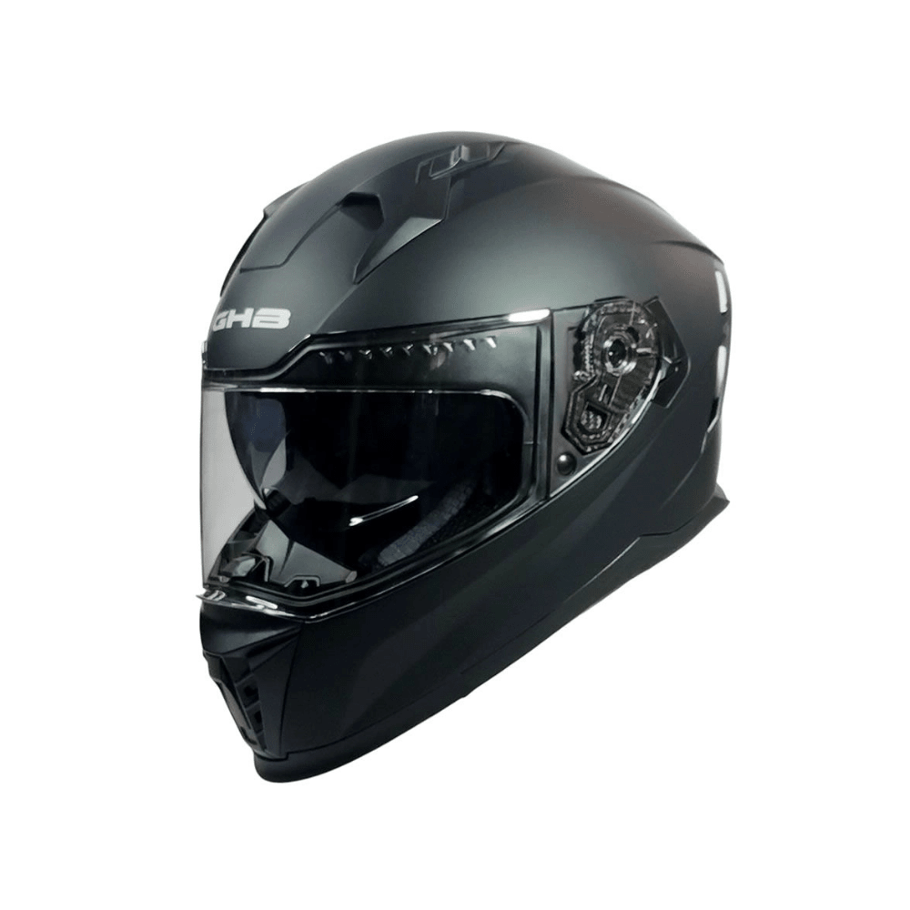 CASCO PARA MOTO GHB M-69 NEGRO MATE3