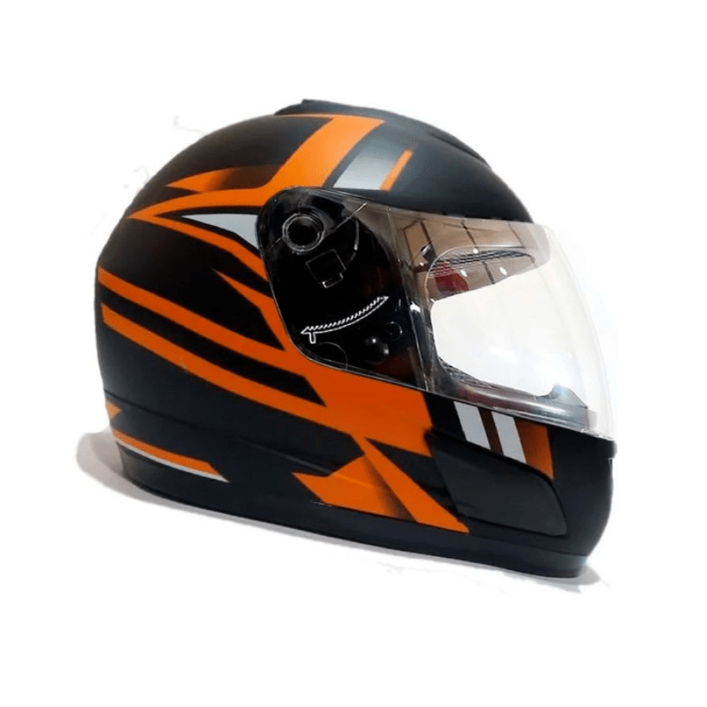 CASCO GHB 626 HERRO NEGRO NARANJO MATE2