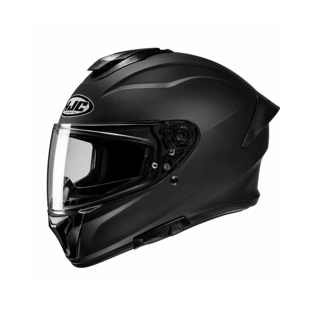 CASCO HJC C71 SOLID CON VISOR SOLAR NEGRO MATE2