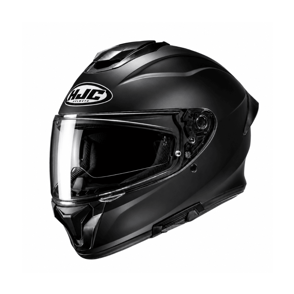 CASCO HJC C71 SOLID CON VISOR SOLAR NEGRO MATE1