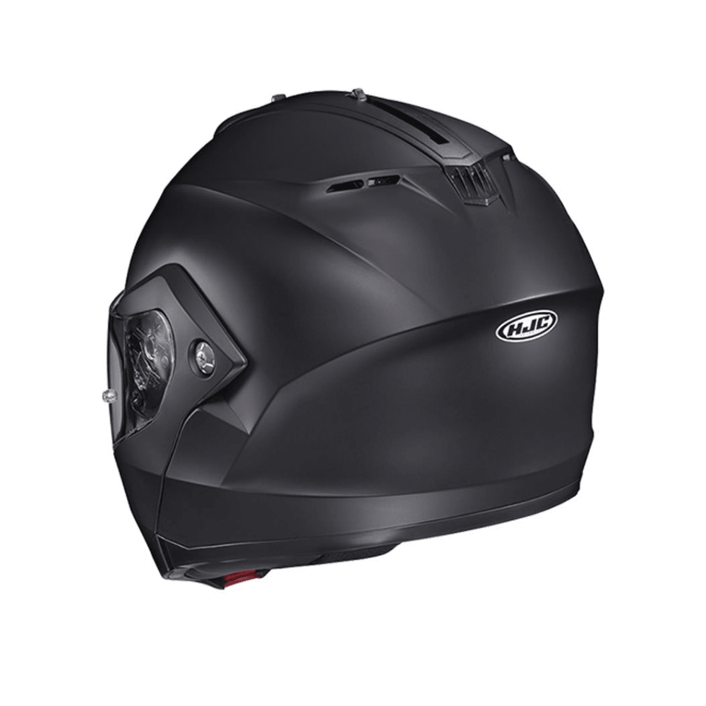 CASCO ABATIBLE HJC C91N SOLID CON VISOR SOLAR NEGRO MATE4