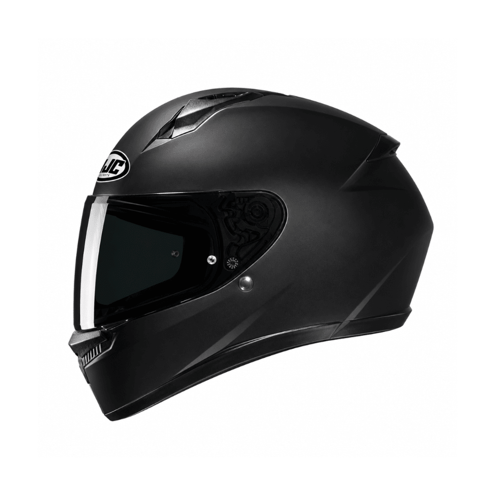 CASCO HJC C10 SOLID CON VENTILACIÓN AVANZADA NEGRO2