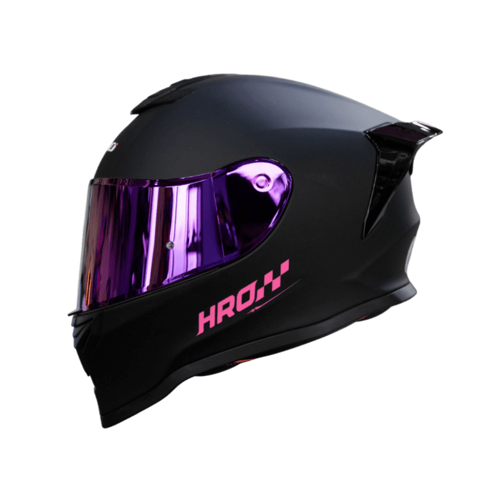 CASCO HRO 506 SP SOLID CON VENTILACIÓN AVANZADA NEGRO FUCSIA1
