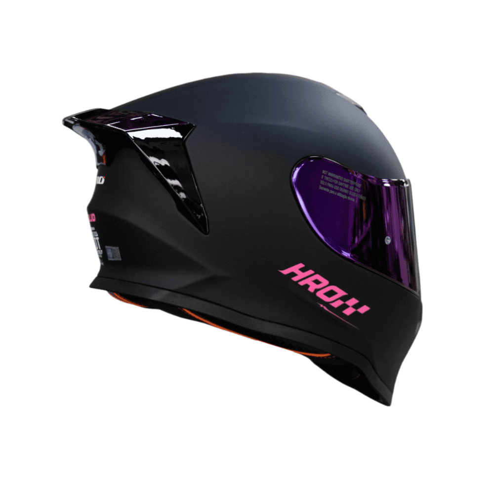 CASCO HRO 506 SP SOLID CON VENTILACIÓN AVANZADA NEGRO FUCSIA2