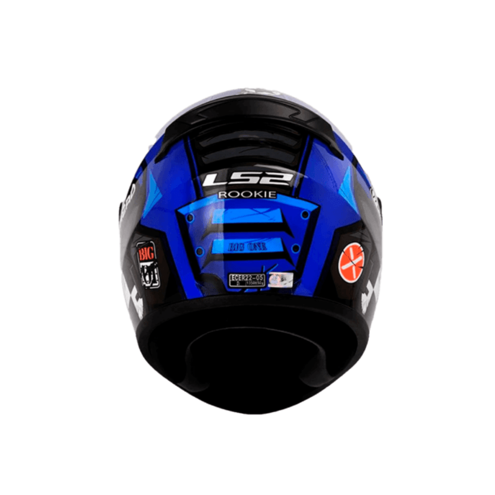 CASCO PARA MOTO LS2 FF352 EVO BIG ONE AZUL BLANCO SPOILER AZUL4