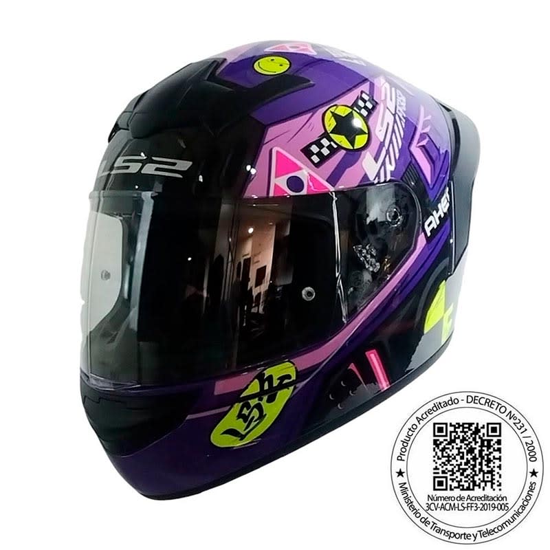 CASCO LS2 FF352 EVO BIG ONE MORADO AMARILLO1