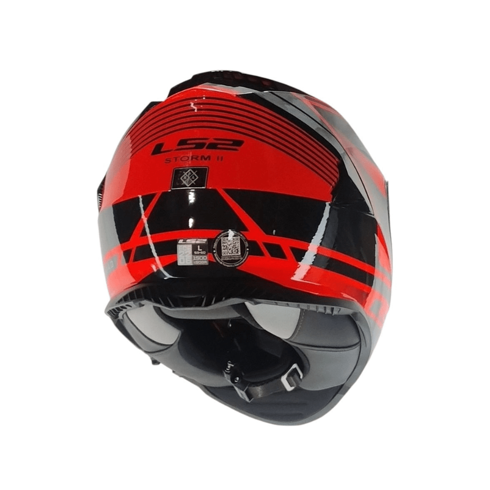 CASCO INTEGRAL LS2 FF800 STORM II DODGER NARANJO2