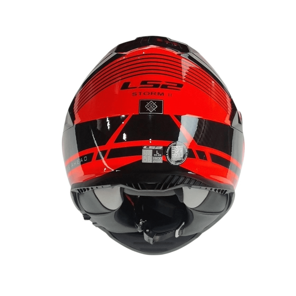 CASCO INTEGRAL LS2 FF800 STORM II DODGER NARANJO4