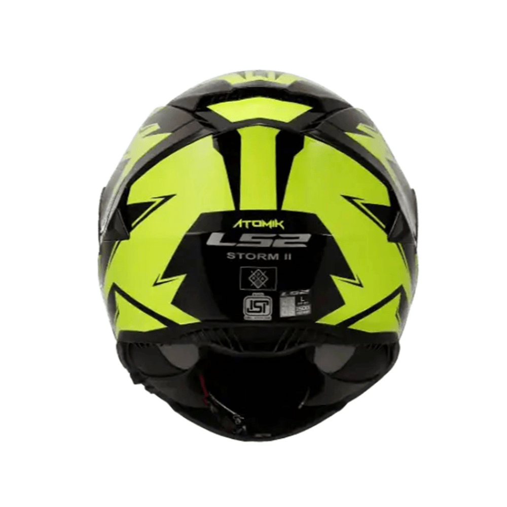 CASCO PARA MOTO LS2 FF800 STORM II ATOMIK AMARILLO SHADOW6