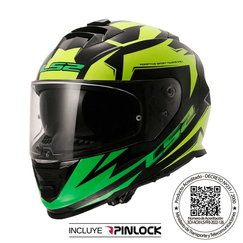 CASCO LS2 FF800 STORM II ATOMIK AMARILLO SHADOW1